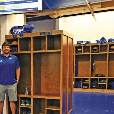 Viking football starts season with remodeled locker room